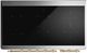 Ilve® Majestic III 48" Antique White Pro Style Induction Range with 6 Elements and Brass Trim-3