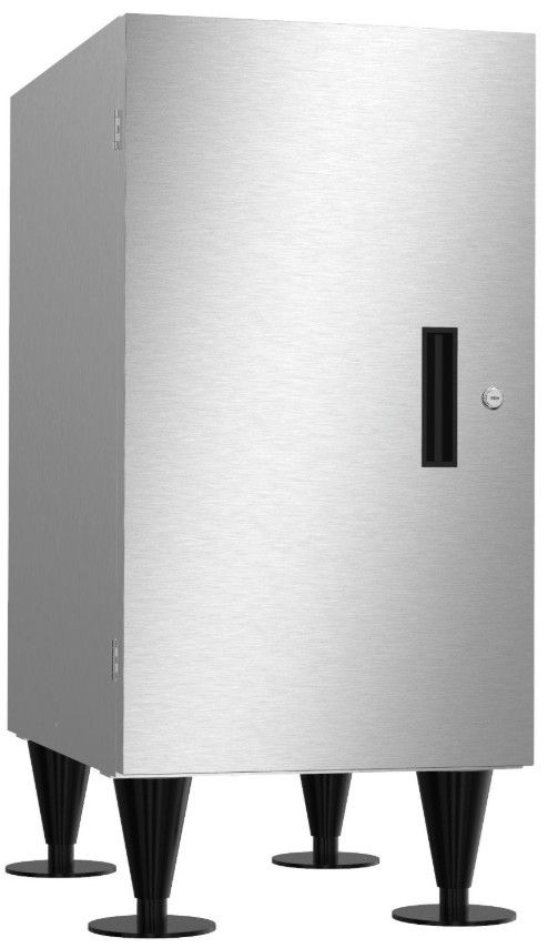 Hoshizaki 17" Stainless Steel Icemaker/Dispenser Stand with Lockable Doors-0