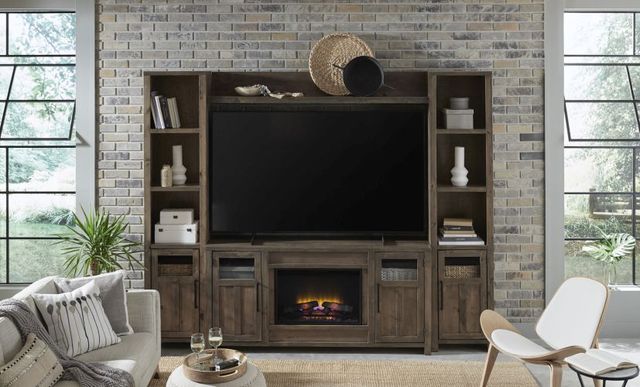 aspenhome® Finnegan Sandy Brown Entertainment Wall-1