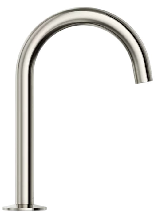 KOHLER® Components® Vibrant Polished Nickel Bathroom Sink Faucet Spout with Tube Design-2