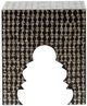 A & B Home 2-Piece Black Natural Pearl Mosaic Accent Table Set-2
