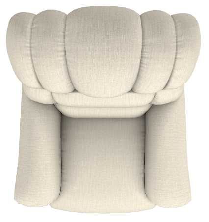 La-Z-Boy® Randell Cream Power Rocking Recliner with Headrest-4