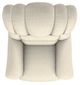 La-Z-Boy® Randell Cream Power Rocking Recliner with Headrest-4