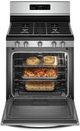 Whirlpool® 30" Fingerprint Resistant Stainless Steel Freestanding Gas Range-2