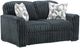 Signature Design by Ashley® Midnight-Madness Gunmetal Loveseat-0