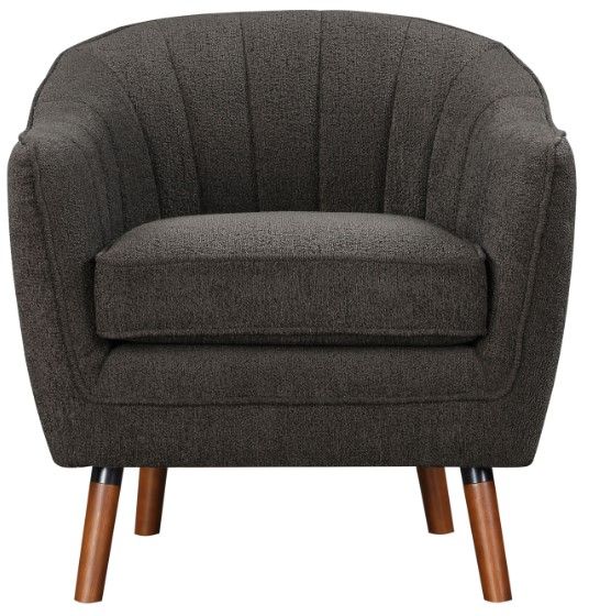 Homelegance® Cutler Brown/Charcoal Accent Chair-2