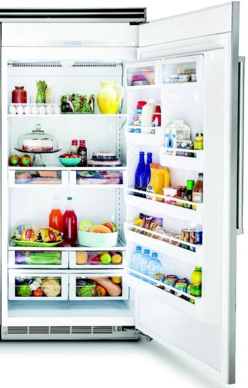 Viking® 5 Series 36 in. 22.8 Cu. Ft. Bywater Blue Column Refrigerator-1