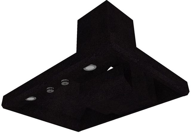 Vent-A-Hood® Euroline Series 30" Black Carbide Wall Mounted Range Hood-2