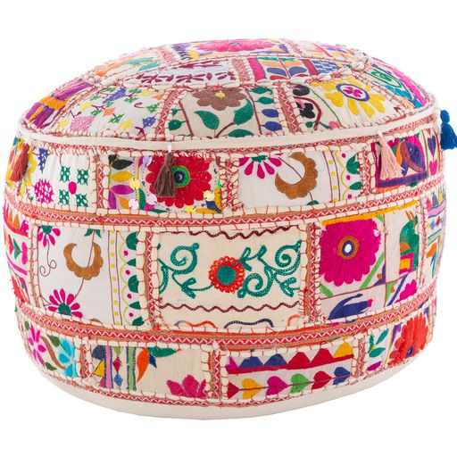 Surya Karma Multi-Color Ottoman-2