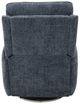 BarcaLounger® Maben Maze-Denim Power Swivel Recliner-4