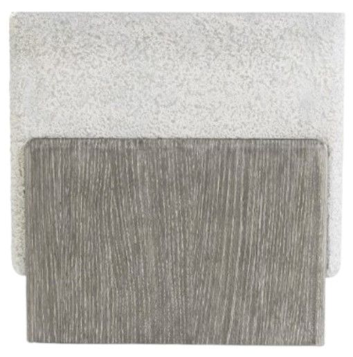 Bernhardt Monolith Millstone Top with Puma Side Table-3