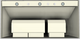 Vent-A-Hood® 48" Biscuit Wall Mounted Liner Insert-2