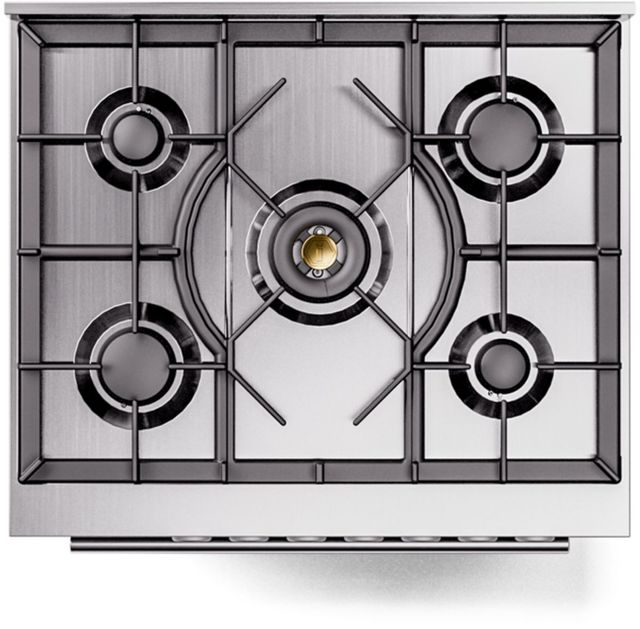 Ilve® Professional Plus II Series 30" Custom RAL Colors Pro Style Dual Fuel Range-3