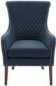 Olliix by Madison Park Dark Blue Heston Accent Chair-0