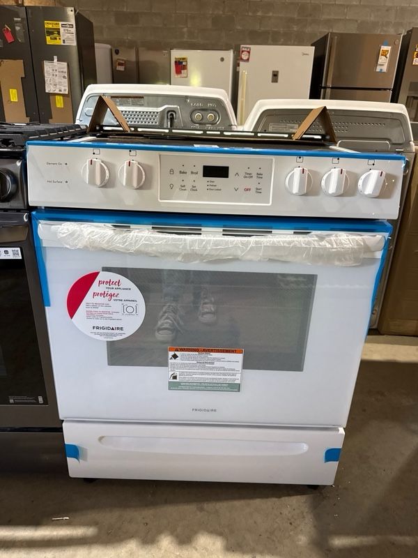 Clearance Frigidaire® 30" White Free Standing Electric Range-0