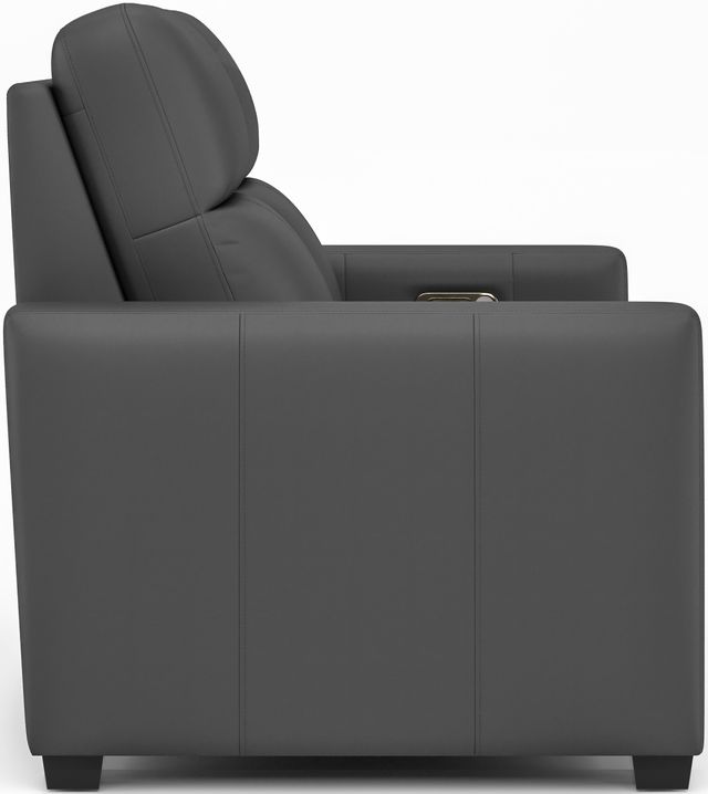 Flexsteel® Broadway Shale Power Reclining Loveseat with Power Headrests-3