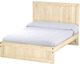 Crate Designs™ Furniture Unfinished Full Youth Panel Bed-0