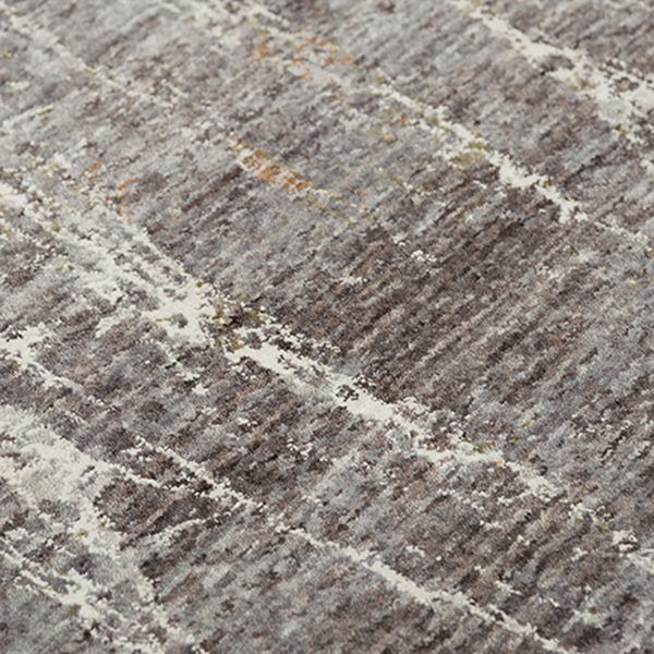 Rizzy Home Ankara Gray 5'x8' Rectangular Rug-2
