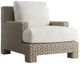 Bernhardt Trieste Bernhardt Exteriors Pampas/White Fabric/Wicker Outdoor Chair-0