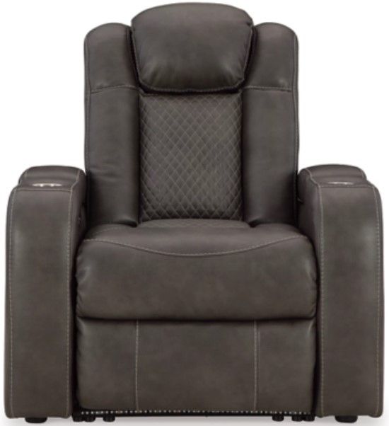 Signature Design by Ashley® Fyne-Dyme Shadow Power Recliner-2