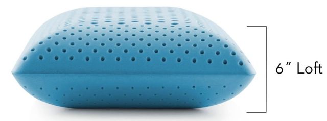 Malouf® Z® Zoned ActiveDough™ + Cooling Gel King Bed Pillow-2