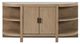 Bernards Trilogy Toffee Curved 2-Door Console Table-1