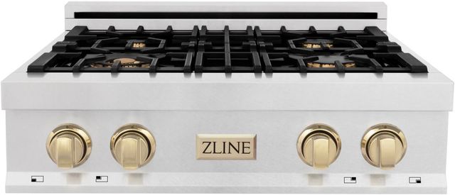 ZLINE Autograph Edition 30" Satin Stainless Steel Gas Rangetop-0