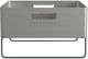 Flexsteel® Nova Brushed Stainless Steel Outdoor Firepit-1