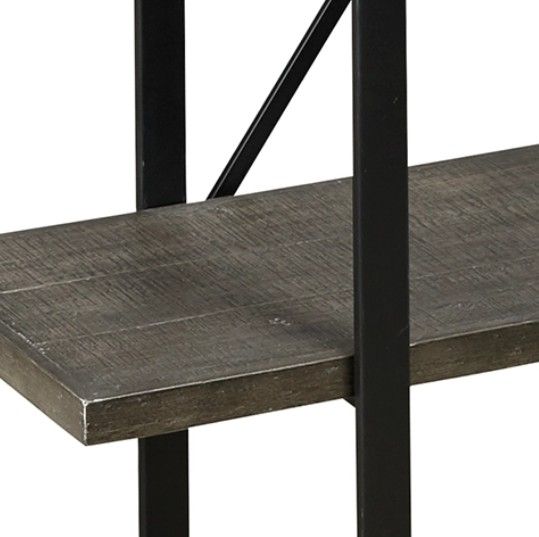 Signature Design by Ashley® Gilesgrove Black/Gray Bookcase-4