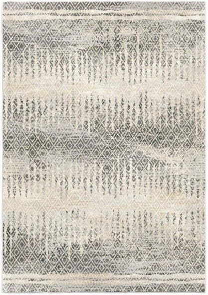 Orian Riverstone Pinnacle Cloud Gray 5'x8' Area Rug-0