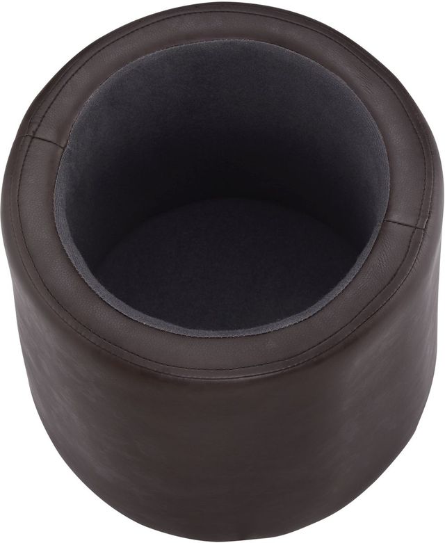 Linon Sandy Brown Storage Ottoman-2