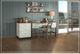 International Furniture Direct Pueblo Brown/White Desk-3