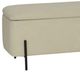 Powell® Mavis Mint Frost Green Upholstered Storage Bench-1