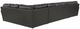 Jackson Furniture Denali 3-Piece Steel Left-Arm Facing Sectional and Chaise-4