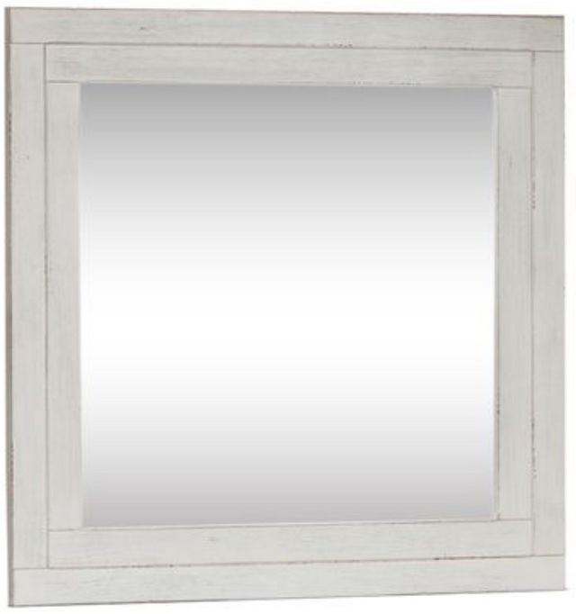 Liberty Furniture Modern Farmhouse Flea Market White Mirror