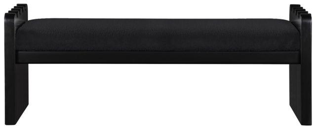Meridian Furniture Sonia Black Bench-1