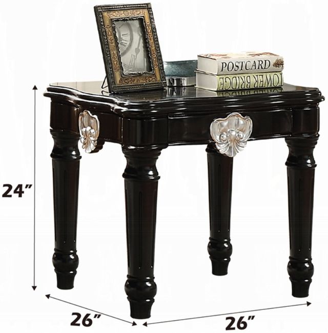 ACME Furniture Ernestine Black End Table-2