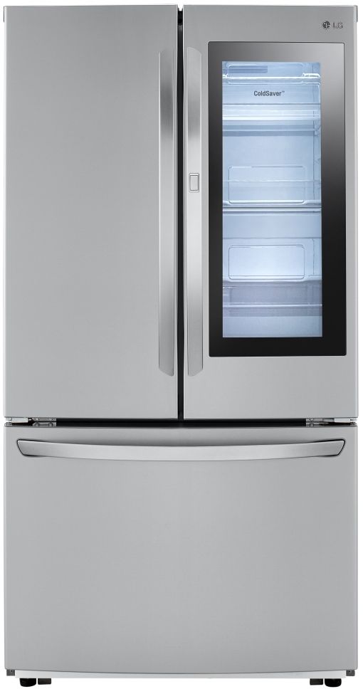 LG 27.0 Cu. Ft. PrintProof™ Stainless Steel French Door Refrigerator-2