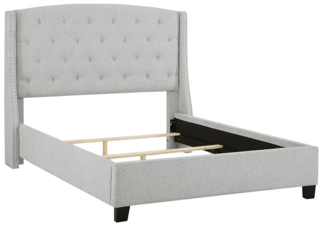 Crown Mark Eva Dove King Upholstered Panel Bed-3