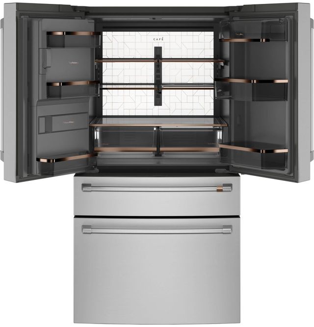 Café™ 36" 22.3 Cu. Ft. Stainless Steel Counter Depth French Door Refrigerator-1
