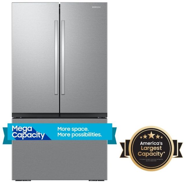Samsung Bespoke AI 36" 31.5 Cu. Ft. Fingerprint Resistant Stainless Steel French Door Refrigerator-3