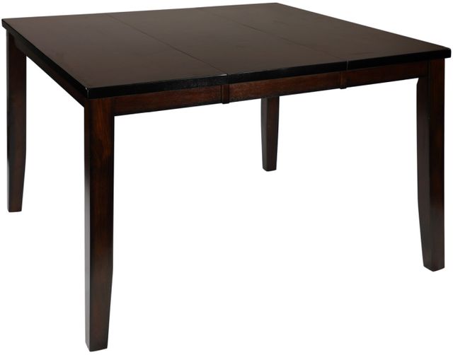 Mazin Furniture Mantello 6-Piece Cherry/Dark Brown Counter Height Dining Set-1