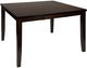 Mazin Furniture Mantello 6-Piece Cherry/Dark Brown Counter Height Dining Set-1