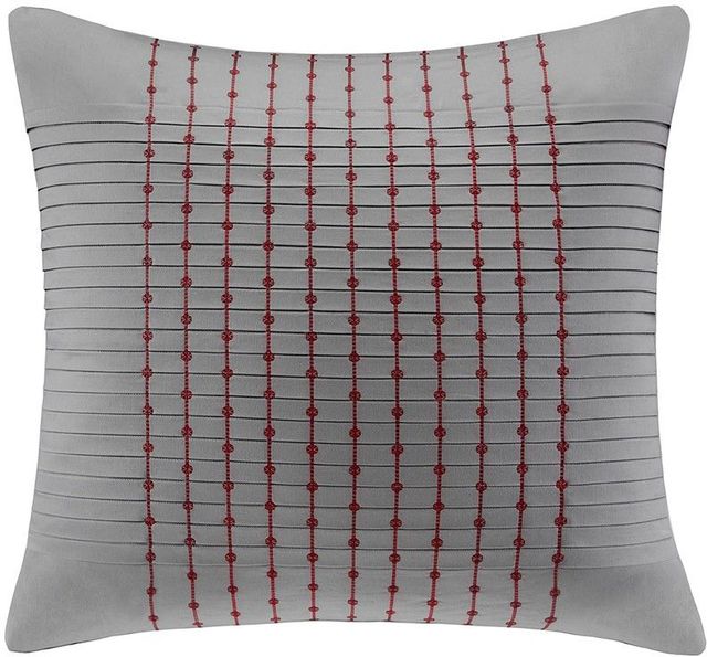 Olliix by N Natori Grey Cherry Blossom Euro Sham-0