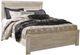 Signature Design by Ashley® Bellaby 2-Piece Whitewash Queen Crossbuck Panel Bed Set-1