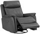 Liberty Furniture Rowland Aline Coal Leather Power Swivel Glider Recliner-1