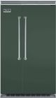Viking® 5 Series 48 in. 29.1 Cu. Ft. Blackforest Green Built In Side-by-Side Refrigerator-0