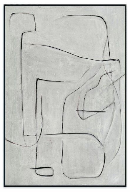 Classic Home Energy Gray Painting Art-0