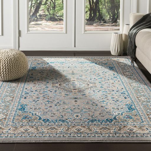 Surya Clairmont Medium Gray 5'x7' Area Rug-2