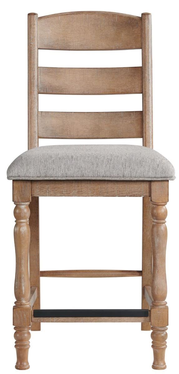 Intercon Highland Gray/Rustic Sandwash Bar Stool-2